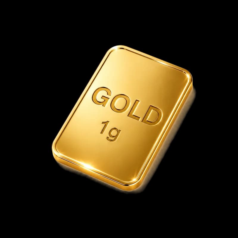 Lingotto d’oro 1g