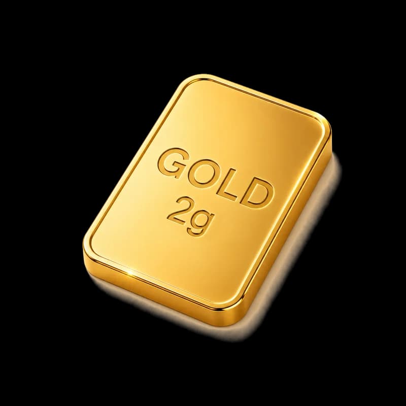 Lingotto d’oro 2g